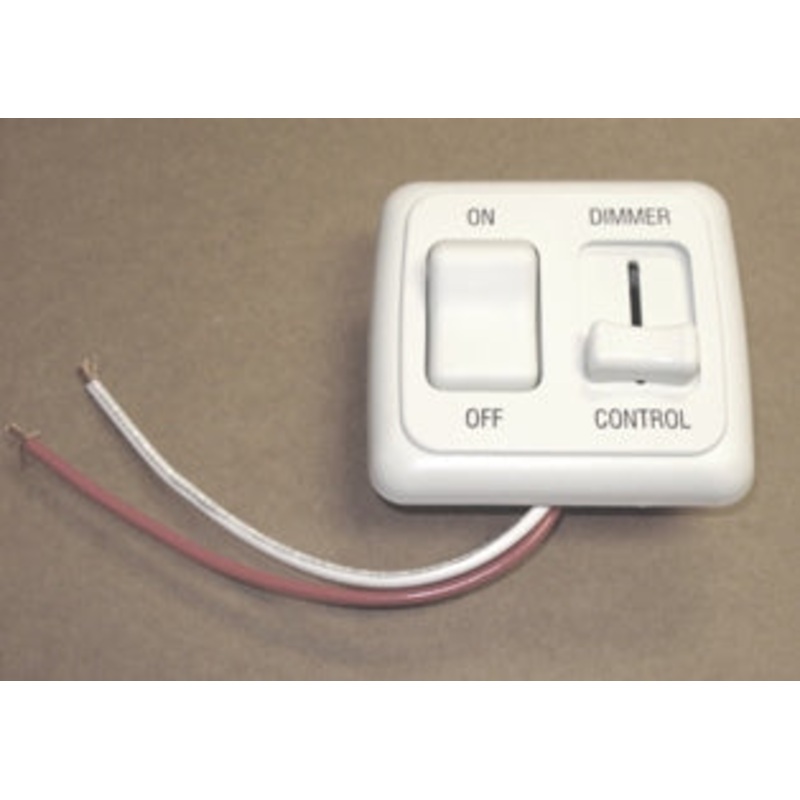 Airstream 12V Slide Dimmer / On-Off Switch, White – 512496-02