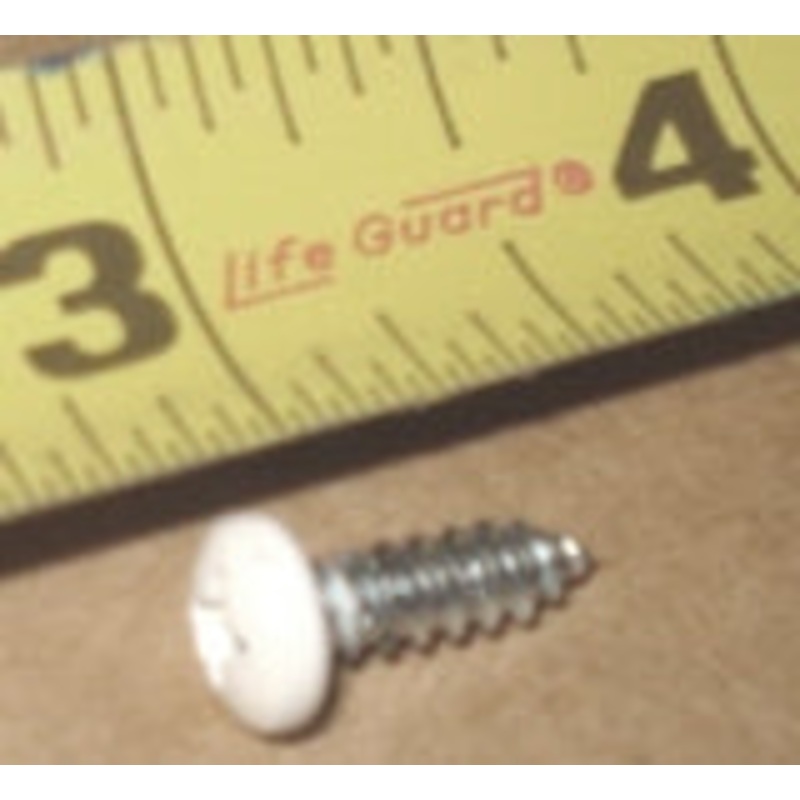Airstream #8 x 1/2 Phillips Pan Head Screw, White / Box of 500 – 320016-100
