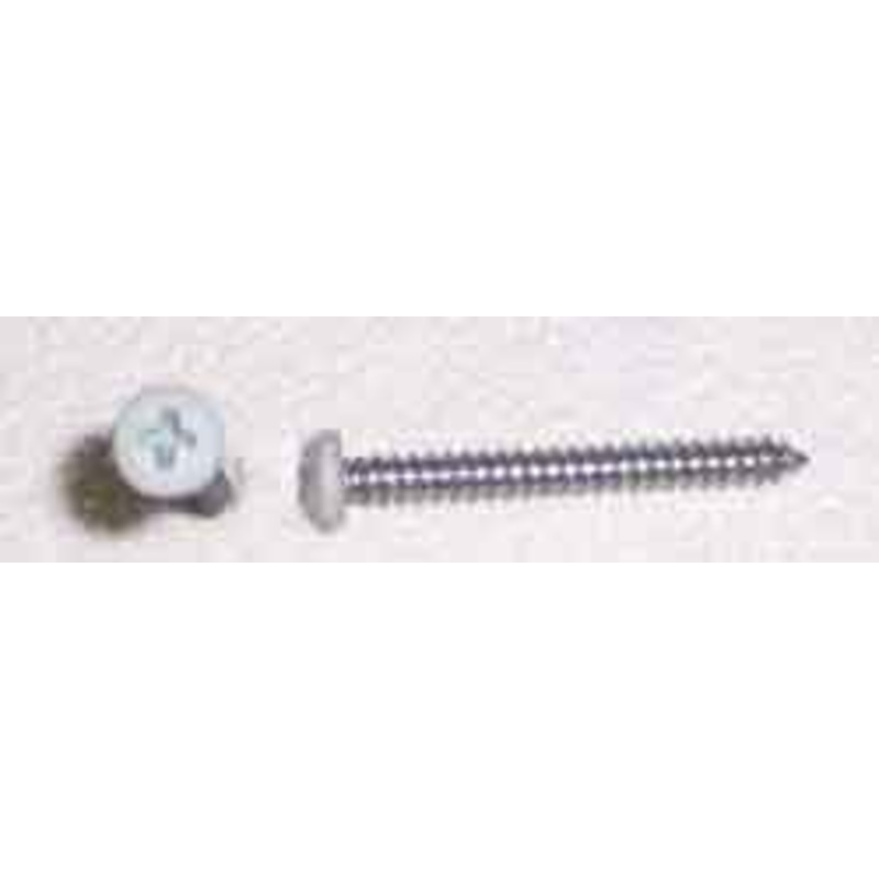 Airstream #8 x 1.5 Phillips Pan Head Screw, Box of 500 / White – 320060-100