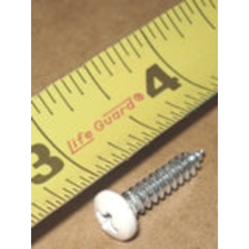 Airstream #8 x 3/4 Phillips Pan Head Screw, Box of 500 / Nu-White – 320066-100