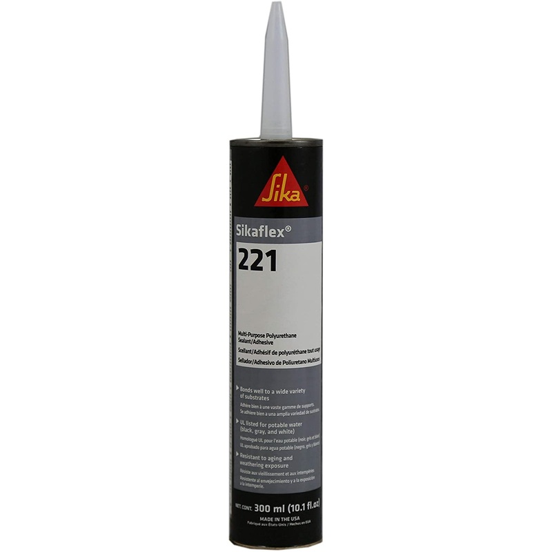 Airstream Adhesive Sealant 221 by Sikaflex, Black – 360180-04