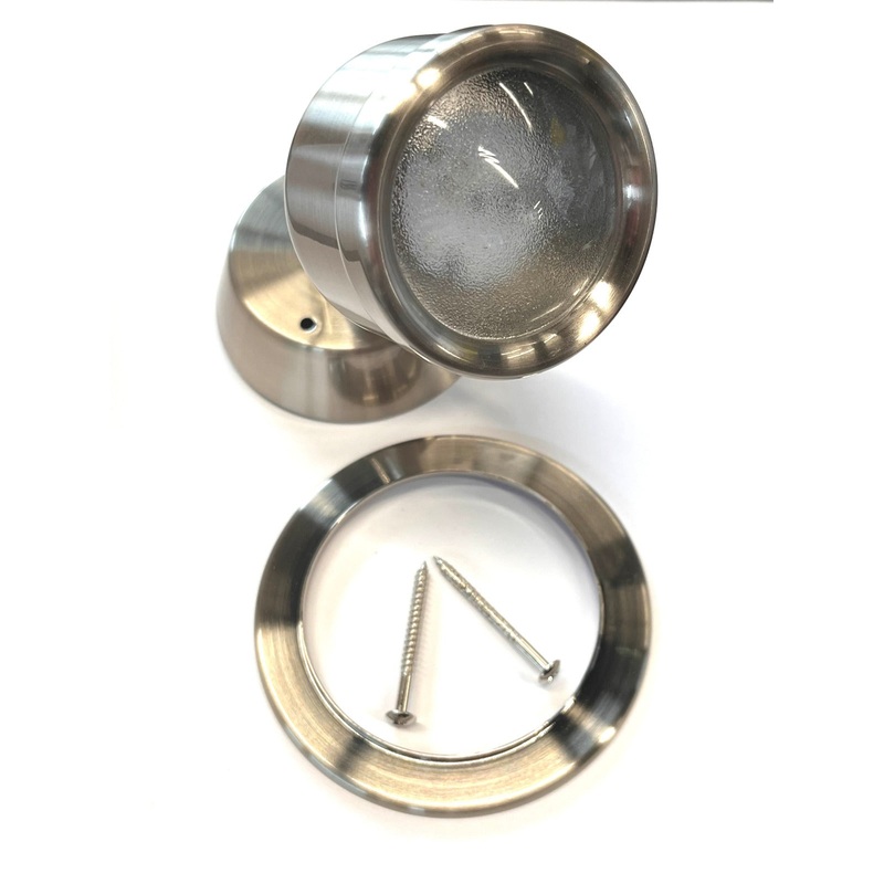 Airstream Brushed Nickel Reading Light, Cool White LED – 512719