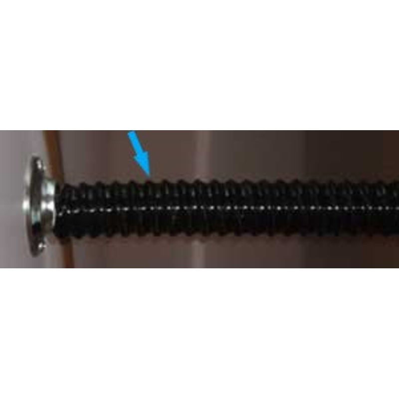 Airstream Closet Wardrobe Flexible Black Conduit Tubing, By The Foot – 200975-04