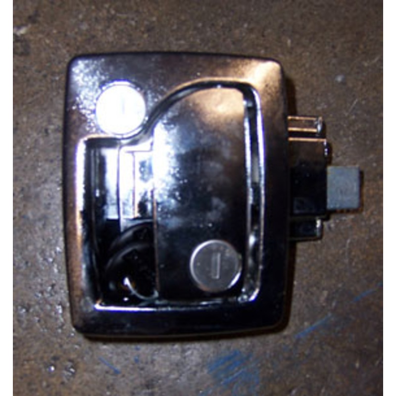 Airstream Main Door Outside Paddle Handle with Deadbolt – 381423-02