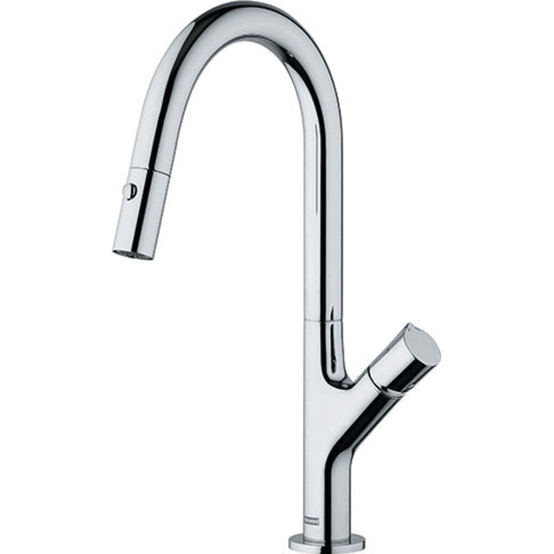 Airstream Single Hole Galley Faucet with Pull Out Sprayer – 602703