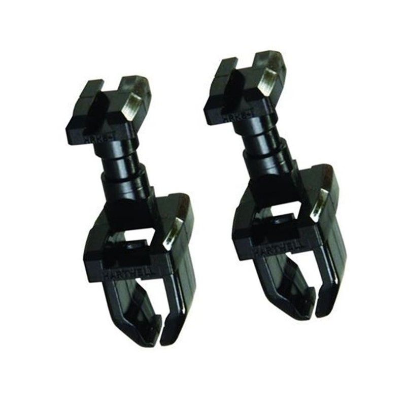 JR Products Refrigerator Vent Latch for Thin Wall, Pack of 2