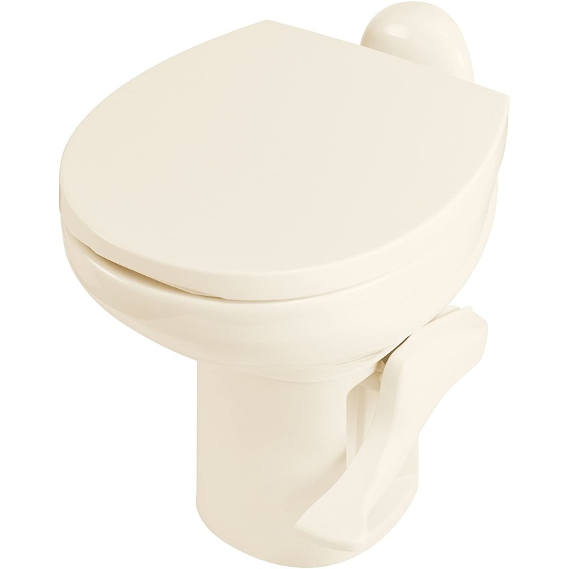 Thetford Aqua-Magic Style II China Toilet, High Profile, Bone w/o Sprayer*