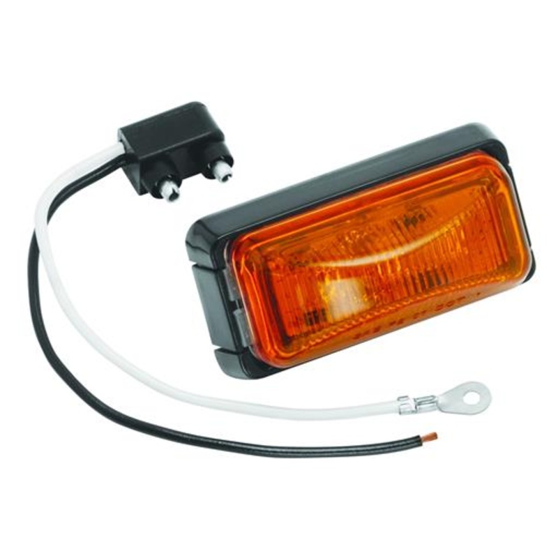 Bargman 42-37-402 LED Side Marker Light, Amber