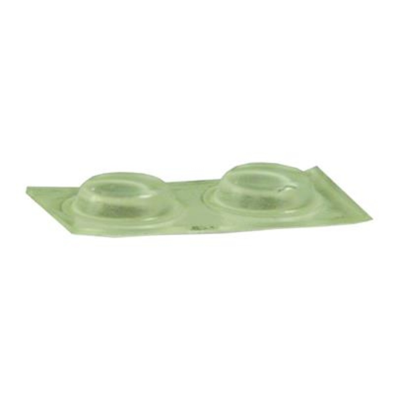 JR Products Cabinet Door Stop Bumper, Pack of 12