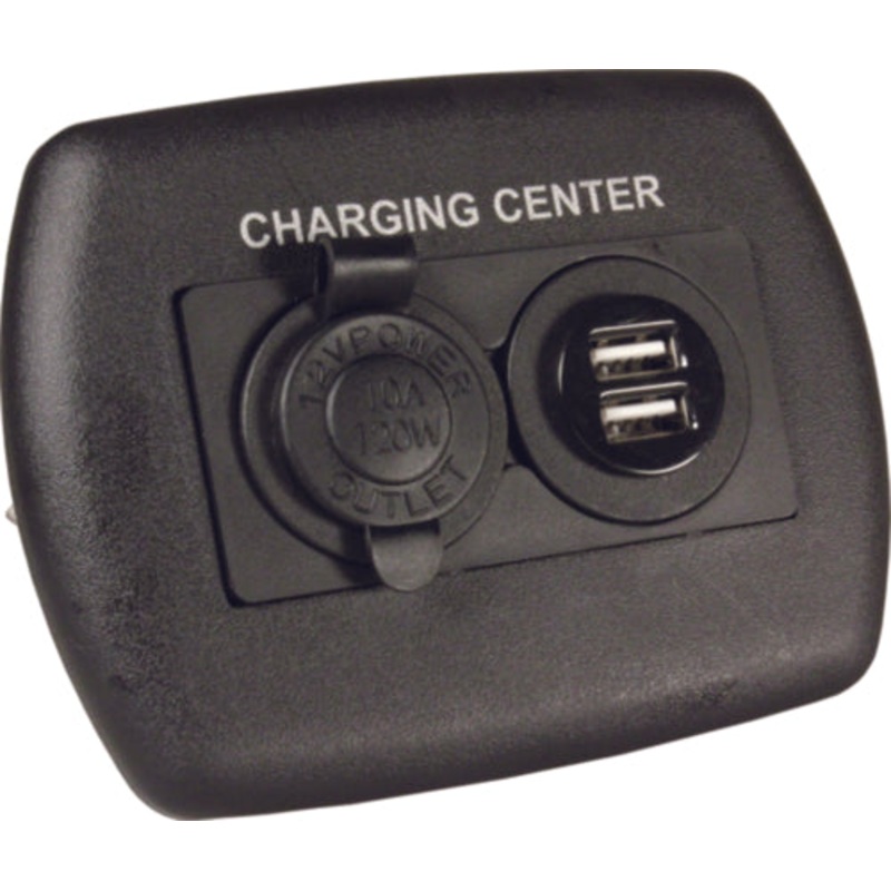 JR Products RV 12V/USB Charging Center