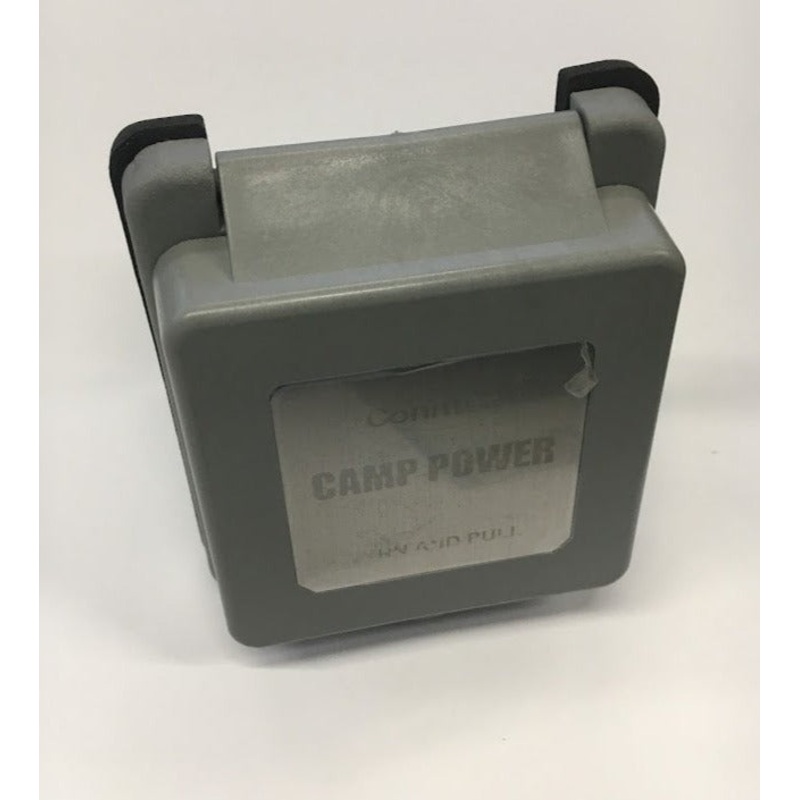 Airstream 125V/30 AMP Male Power Inlet, Gray – 513645