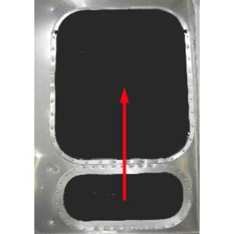 Airstream 18 Frameless Opening Side Window Full Assembly – 371323-01