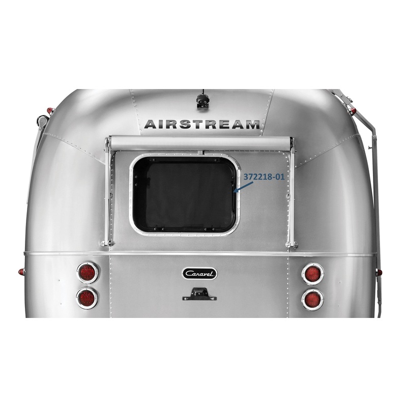 Airstream 21 x 28 Emergency Egress Window with Red Latches- 372218-01