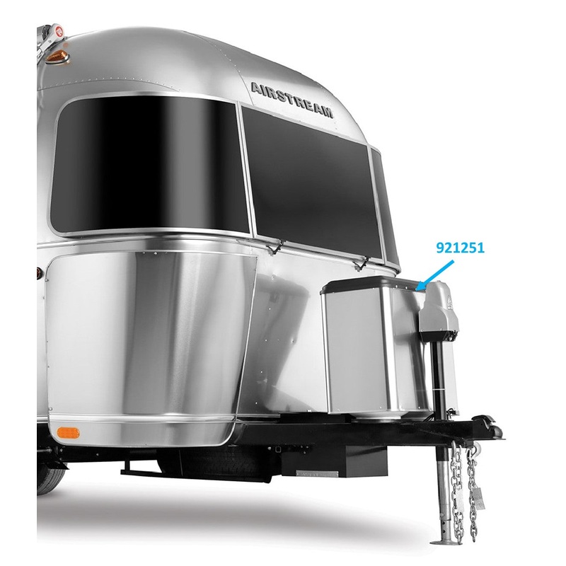 Airstream Aluminum Dual Propane Tank Cover, 20# * – 921251