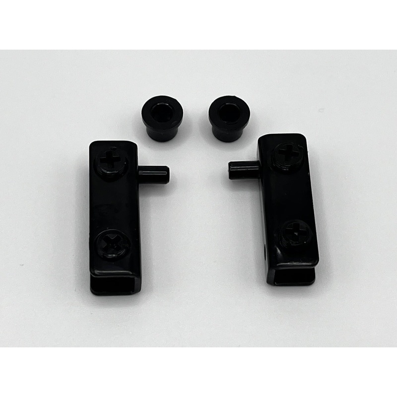 Airstream Extra Large Glass Door Non-Bore Hinge, Black – 381654