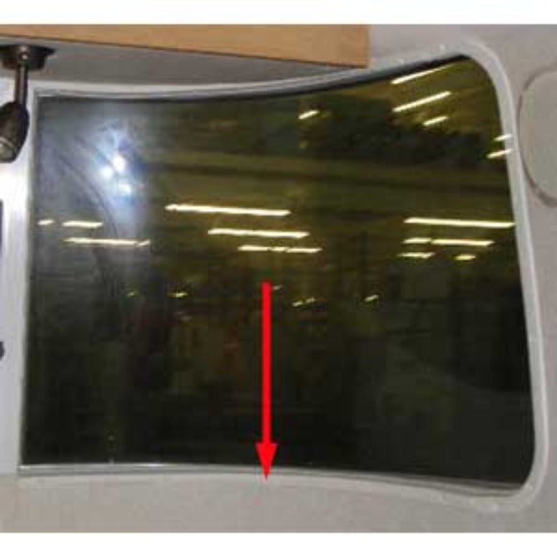 Airstream Window Lower Trim Ring Curbside, White – 201580-01