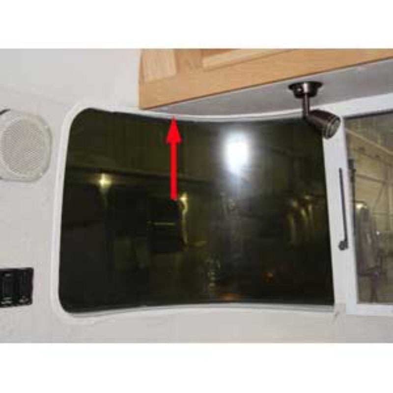 Airstream Window Upper Trim Ring Roadside, White – 201581-03
