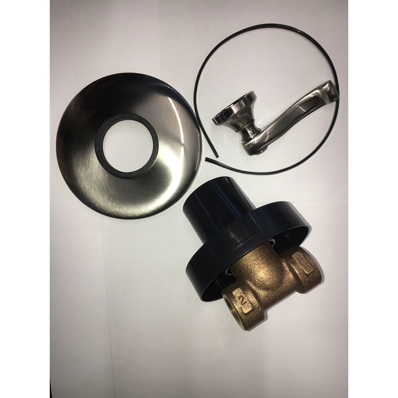 Kingston Brass 5-1/2 Vintage Volume Control, Brushed Nickel
