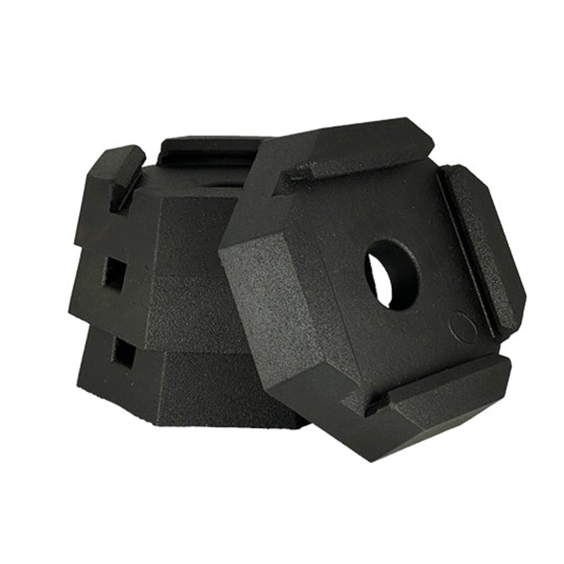 SnapPad Permanent Jack Pad, Mini Square 5, Pack of 4
