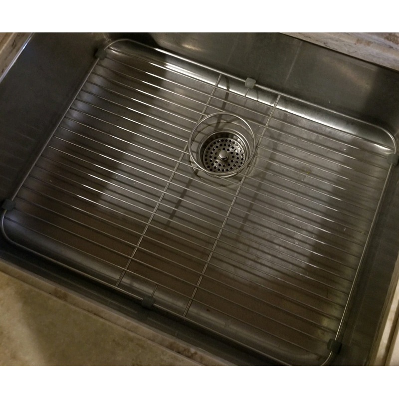 Airstream 19-1/2 x 14 Stainless Steel Sink Rack – 602398