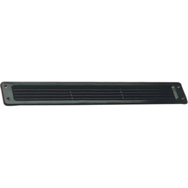 Airstream 2.63 x 17.5 Louvered Vent, Black – 386206