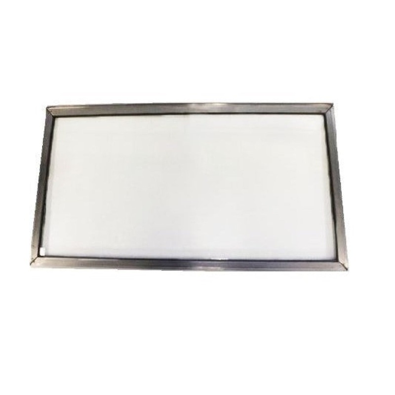 Airstream 43 x 23-3/4 Front Window Flat Glass and Sash, 1969-1974* – 680176