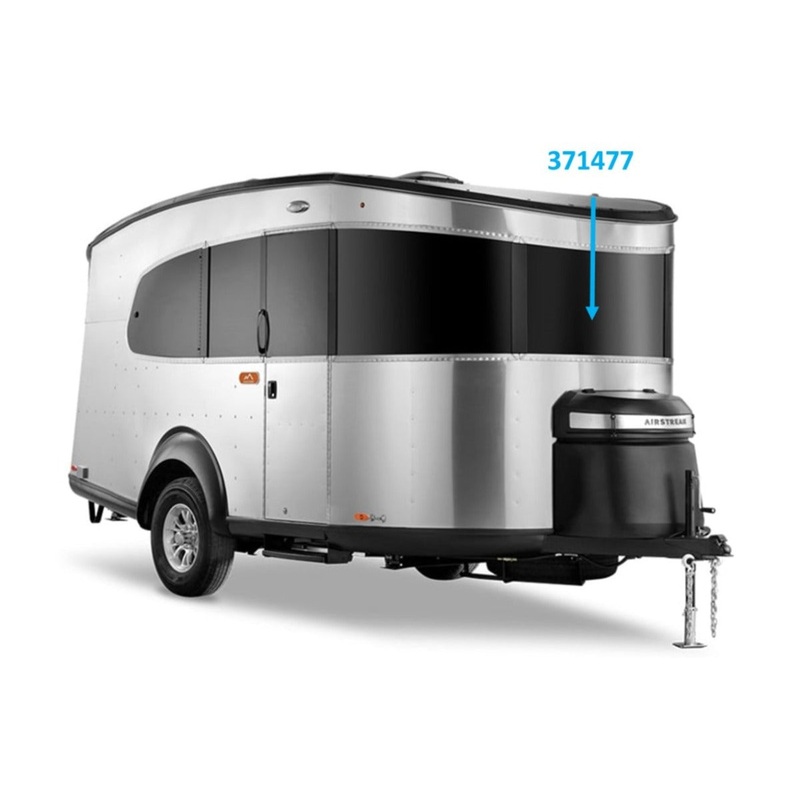 Airstream Basecamp 20 Front Center Window Assembly – 371477