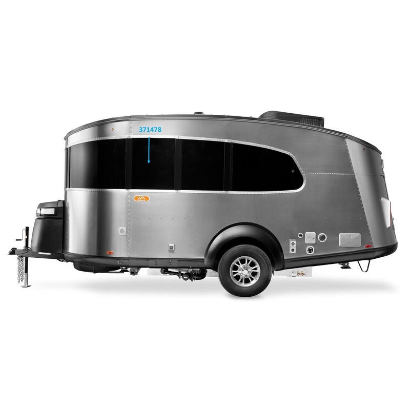 Airstream Basecamp 20 Roadside Flat Window Assembly – 371478