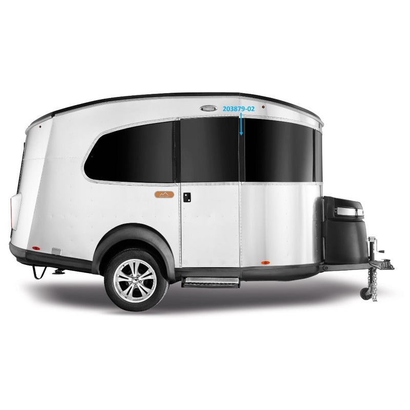 Airstream Curbside Front Pillar Cover for Basecamp 16 – 203879-02