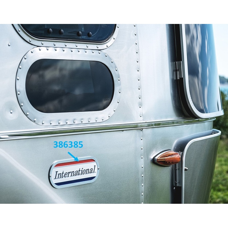 Airstream ‘New Style’ International Nameplate – 386385