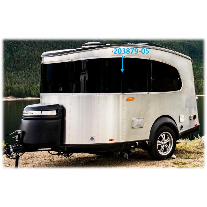 Airstream Roadside Front Pillar Cover for Basecamp 16 – 203897-05