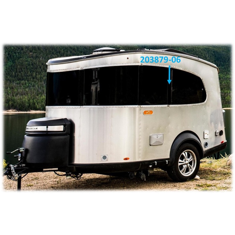 Airstream Roadside Rear Pillar Cover for Basecamp 16 – 203897-06
