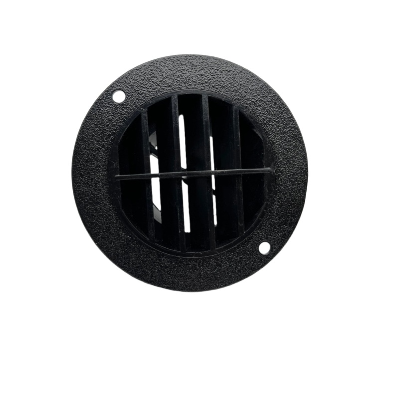 Airstream 2 Round Furnace Louver Vent, Black – 690429
