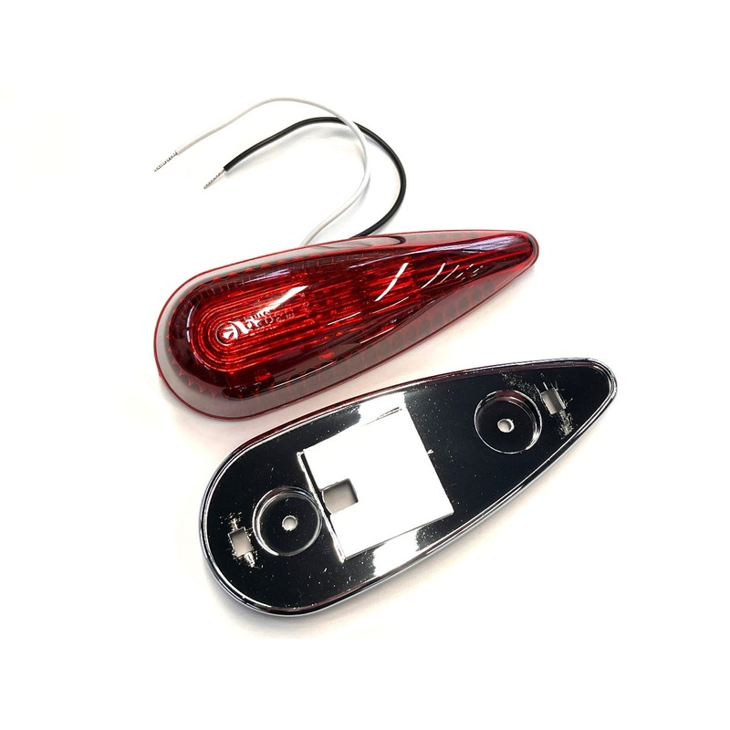 Airstream Clearance Marker Light with Curved Bezel* – 512928