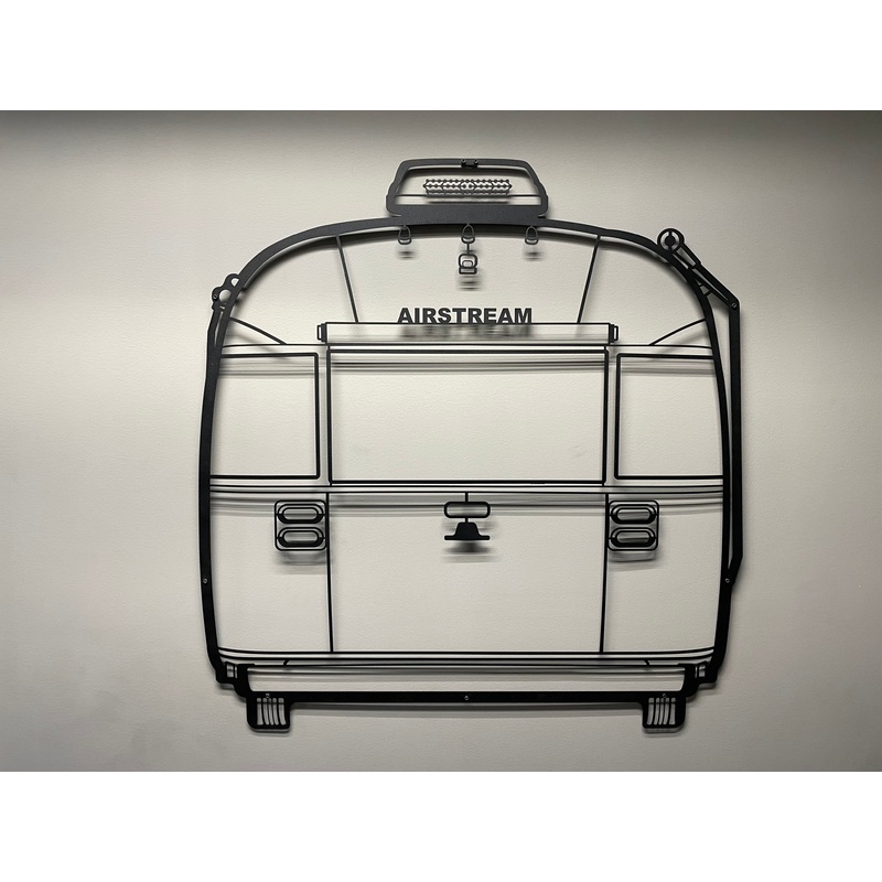 Airstream Custom 39 Wall Art Silhouette – Woodland Airstream Exclusive!