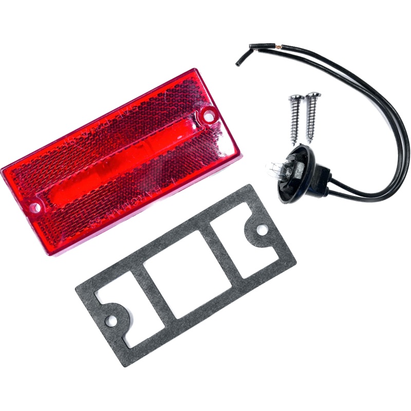 Airstream Motorhome Clearance / Side Marker Light, Red – 500969-01