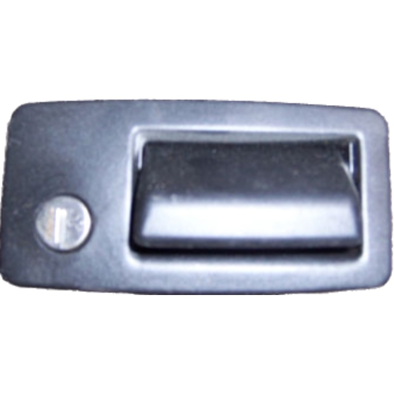 Airstream Motorhome Handle Assembly, Keyed with Rod Collar – 381565-06