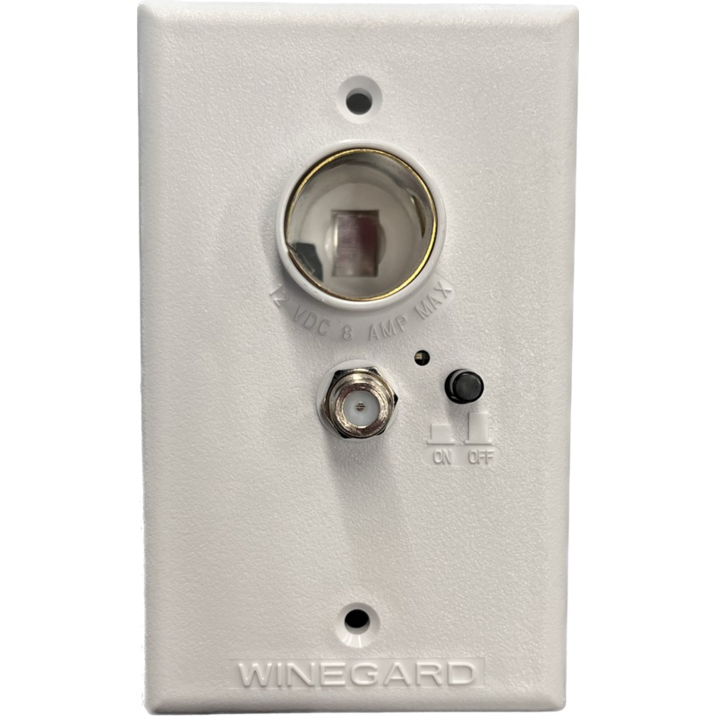Airstream Television Wall Plate Power Supply, White – 513709