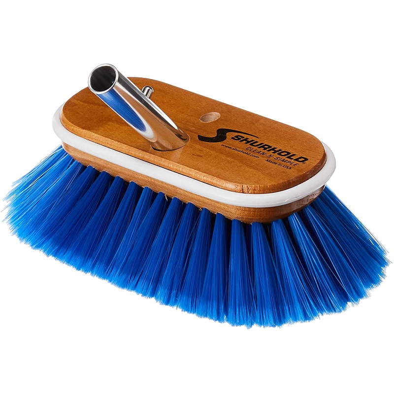 Shurhold 6 Deck Brush, Blue