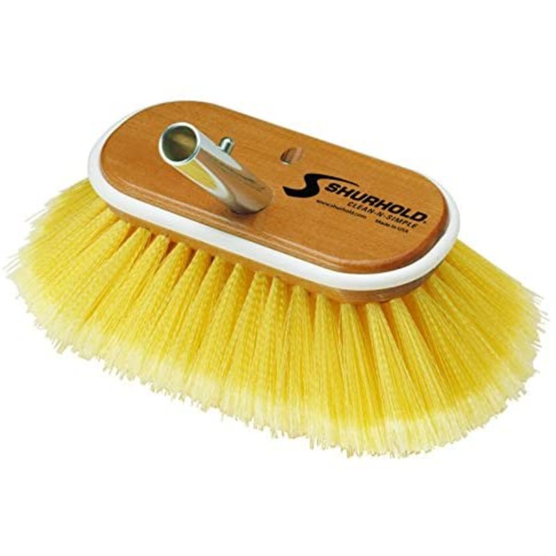 Shurhold 6 Deck Brush, Yellow