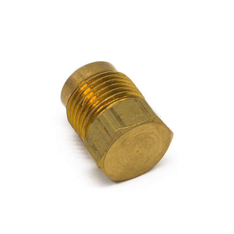 1/2 Flare Plug, Brass