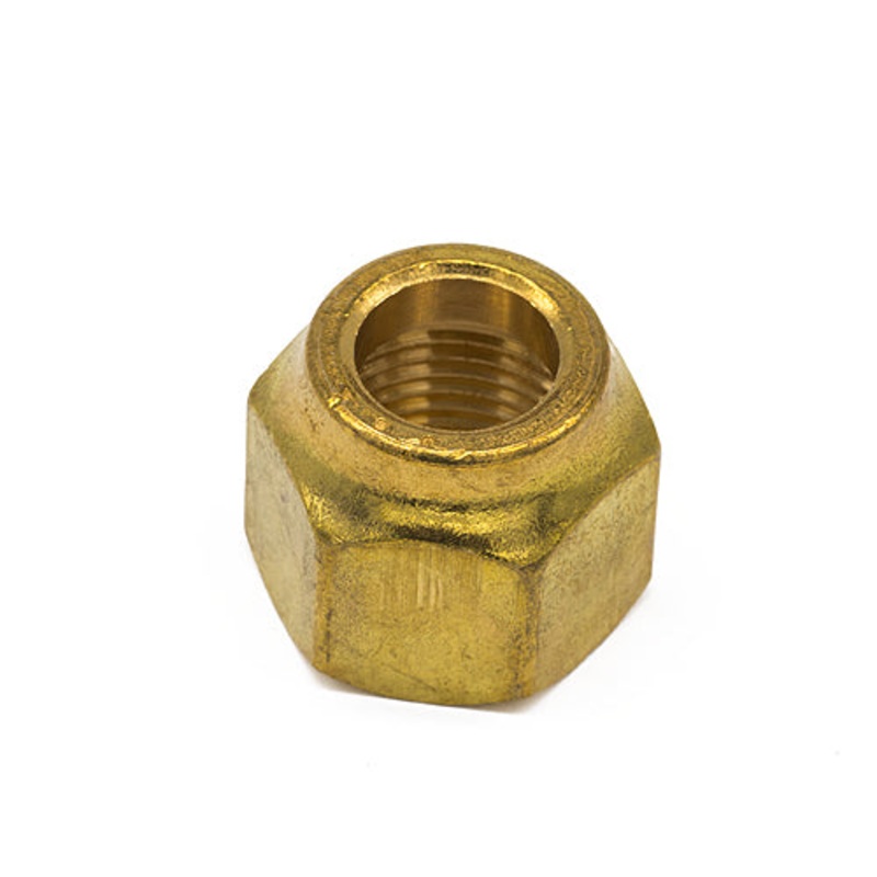 1/2 Heavy Forged Flare Nut, Brass