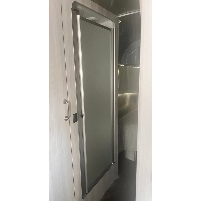 Airstream Brushed Nickel Shower Door Assembly  -704783-01
