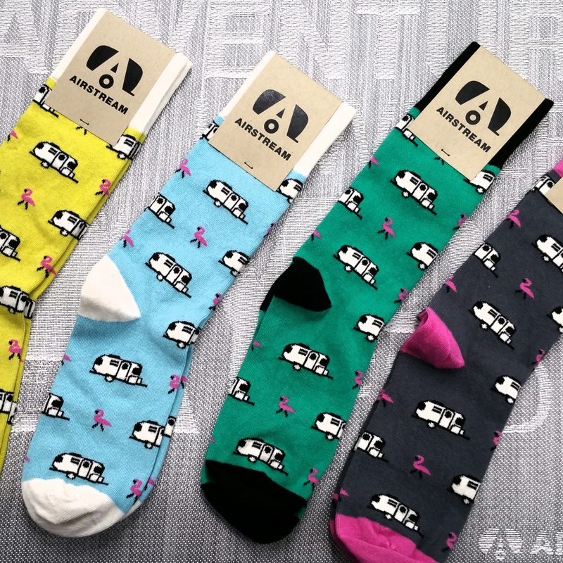 Airstream Dress Sock|Goldenrod|Reef Teal|Gray|Lake Blue