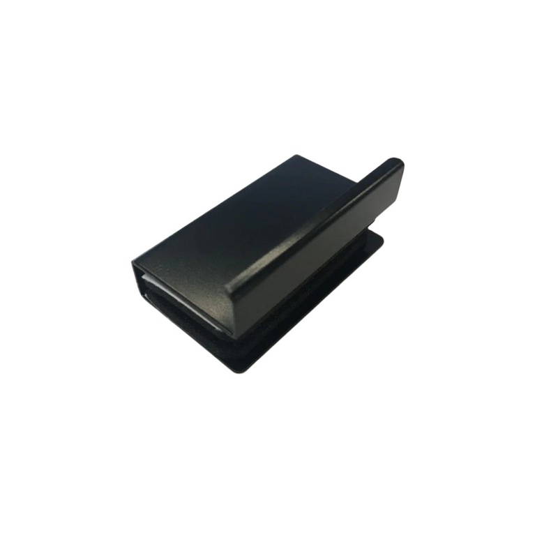 Airstream Glass Door Strike with Pull, Black – 381707