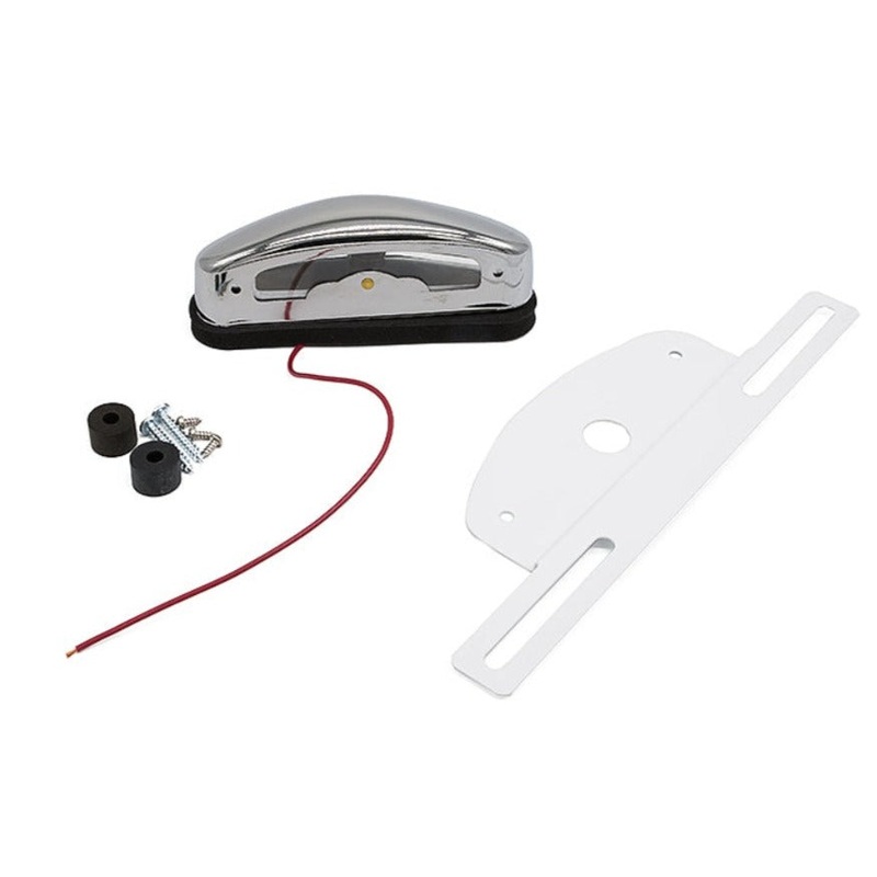 Airstream License Plate Bracket with Light Kit – 500053