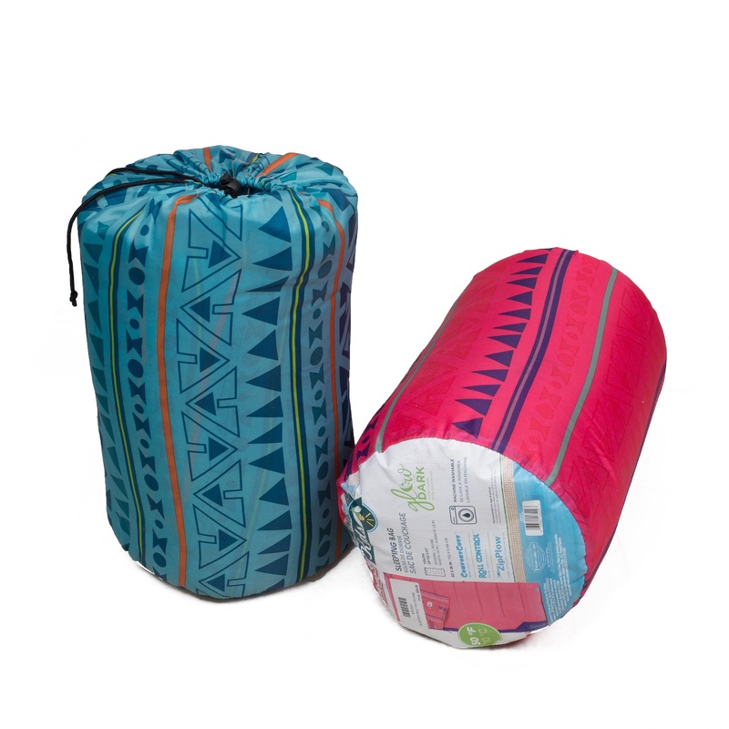 Coleman 50 Youth Sleeping Bag – Glow in the Dark, Teal or Pink