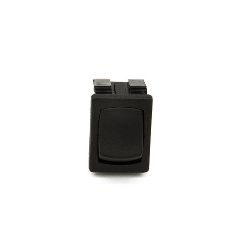 Mini Momentary On/Off Switch 12V, Black – 5 Pack