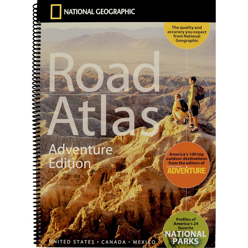 National Geographic 2019 Road Atlas Adventure Addition