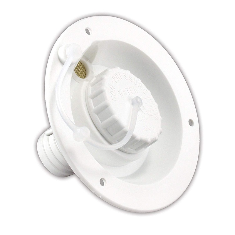 Thetford Gravity Water Fill Fresh Water Inlet – Polar White, Black, Colonial White